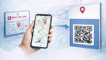 ИНТЕРАКТИВНА КАРТА И QR НАВИГАЦИЯ ЩЕ БЪДАТ В ПОМОЩ НА ГРАЖДАНИТЕ И ПАЦИЕНТИТЕ В АЛЕКСАНДРОВСКА БОЛНИЦА